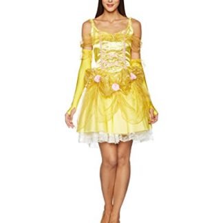 Disguise Disney Beauty And The Beast Sassy Belle Costume, Multi, Medium/8-10