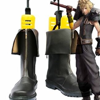 Final Fantasy VII FF7 Cloud Strife Cosplay Shoes Boots Custom Made 2