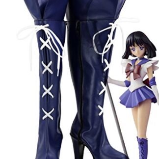 Sailor Moon Sailor Saturn Hotaru Tomoe Cosplay Shoes Boots Custom Made 2