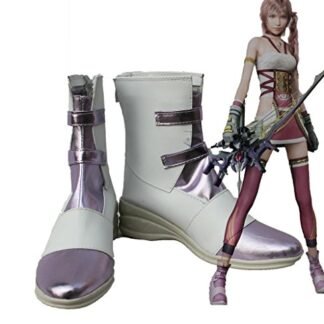 Final Fantasy XIII FF13 Serah Farron Cosplay Shoes Boots Custom Made