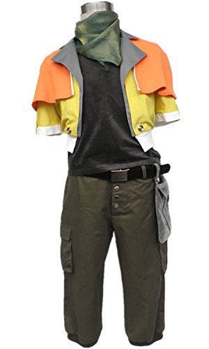 PS3 Final Fantasy XIII Cosplay Costume-Hope Estheim 8Pcs Set