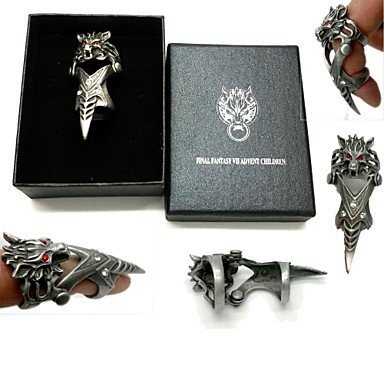 QINF Final Fantasy Cloud Strife Wolf Cosplay Finger-cot