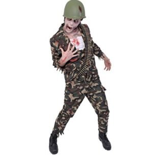 Zombie Collection -- Zombie Soldier Costume -- Men's S/M Size