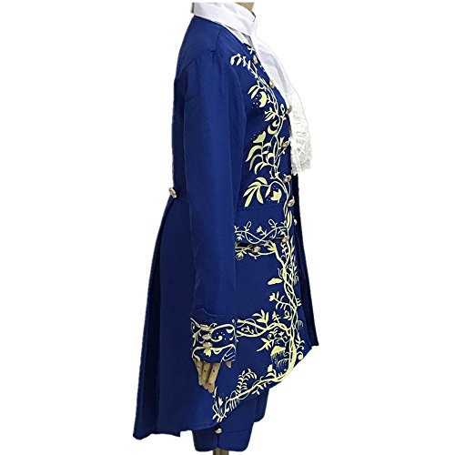 Men's costume for Movie Beauty and The Beast Prince Adam Cosplay (XL) - Image 2