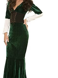 Forum Novelties Women’s Medieval Fantasy Revealing Renaissance Costume Dress, Multi, One Size