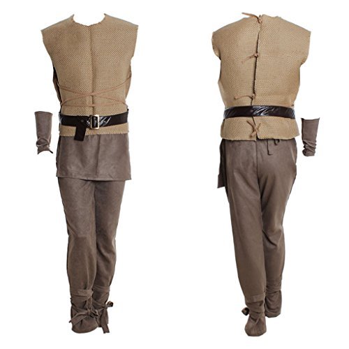 CosplayDiy Men's Suit for Game of Thrones Kovarro Dothraki Cosplay M