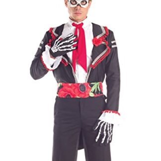 Day of the Dead Floral Senor Adult Costume