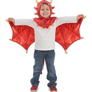 Princess Paradise Kids Hooded Liam Dragon Costume, X-Small, Red