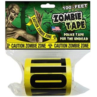 Zombie Tape - CAUTION ZOMBIE ZONE - 100 Feet!