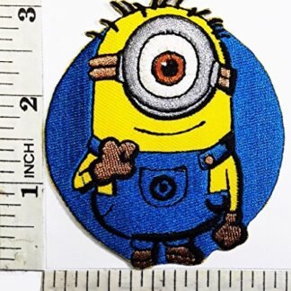 Despicable Me Minion cartoon kid patch Symbol Jacket T-shirt Patch Sew Iron on Embroidered Sign Badge Costume