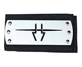 Mtxc Naruto Cosplay Accessories Tackey Ninja Betrayer Ninja Head Band Black