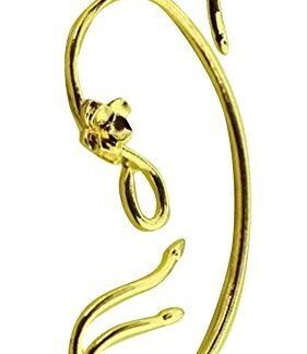 VOLOER Beauty and the Beast Belle’s Rose Earrings Ear Cuff Cosplay Props