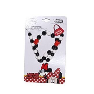 Disney Mickey and Minnie Mouse Baby Girls Dress Up Accessory - Bracelet and Necklace Set
