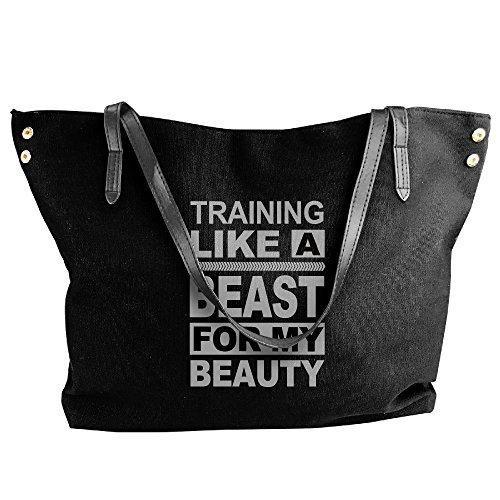 Training Like A Beast For My Beauty Matching Couples Handbag Shoulder Bag For Women
