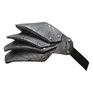 Silver Pauldron Shoulder Armour