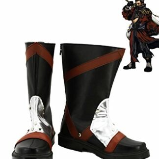 Final Fantasy 10 FF10 Auron Cosplay Shoes Boots Custom Made