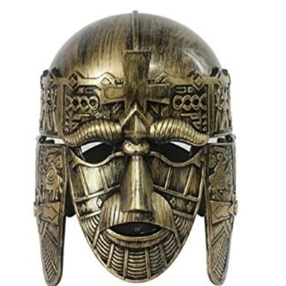 Nicky Bigs Novelties Anglo Saxon Antiqued Bronze Roman Gladiator Costume Helmet