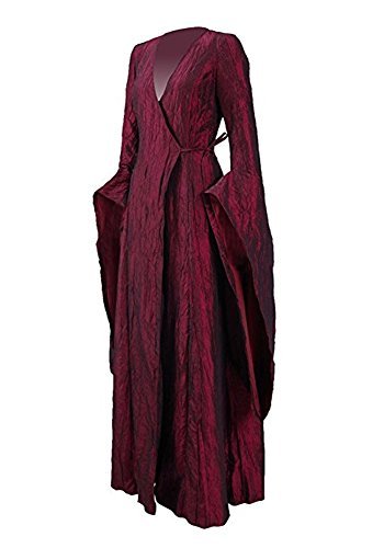 Ice Dream Red Dress Womens Cape Scarf Halloween Cosplay Costume (Woman-M) - Image 4