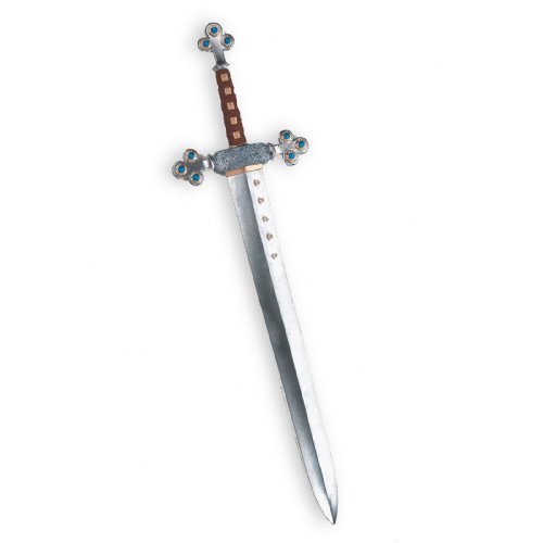 Disguise Men’s Lion’s Sword Costume Accessory, Silver, Adult