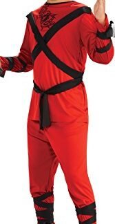 Rubies Red Ninja Child's Costume, Medium