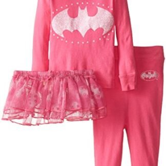 DC Comics Baby Girls' Batgirl Ballet 3 Piece Tutu Infant, Pink, 12 Months