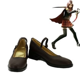Final Fantasy Type-0 Rem Cosplay Shoes Boots Custom Made