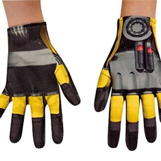 Disguise Hasbro Transformers Age of Extinction Movie Bumblebee Child Gloves, One Size Child