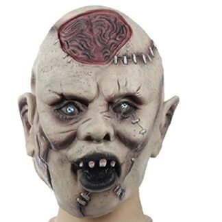 DEESEE(TM) Halloween mask zombie Horror Halloween Costume Mask Cosplay Party Masks (B)