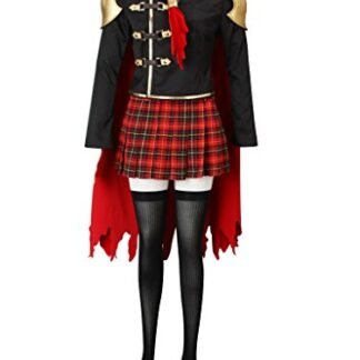 Mtxc Women's Final Fantasy Type-0 Cosplay Costume Sice 1st Size XXX-Large Black