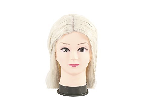 Game of Throne Daenerys Targaryen White Long Hair Women's Wig Cosplay Halloween Custome - Image 3