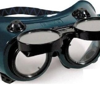 ABN Oxygen-Acetylene Goggles – Flip Front, 50mm Eye Cup, #5 Shade – For Welding & Cosplay Halloween Costume Accessories