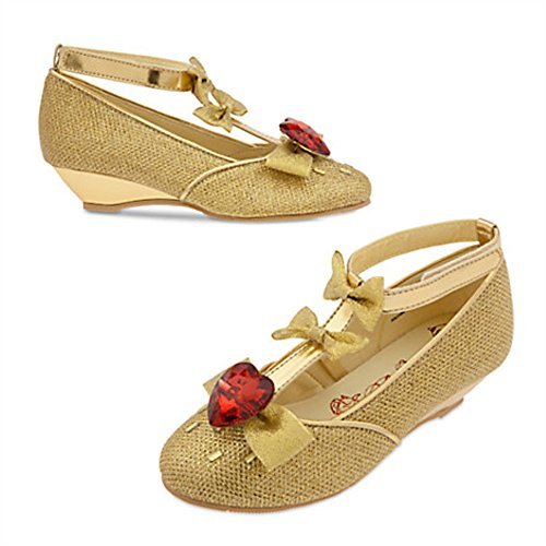 NEW Disney Store Belle Costume Shoes ~ 13/1