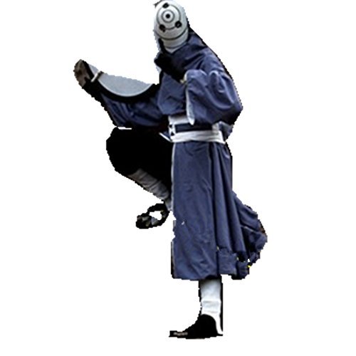 NARUTO Akatsuki Ninja Tobi Obito Madara Uchiha cosplay costume Helmet cosplay costume Full Set