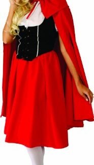 Alexanders Costumes Deluxe Red Riding Hood, Red, Large