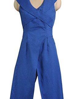 Fancycosplay Womens Cosplay Costume Halloween Blue Dress (Woman-L)