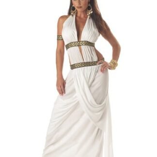 California Costumes Women’s Spartan Queen,White,Medium Costume
