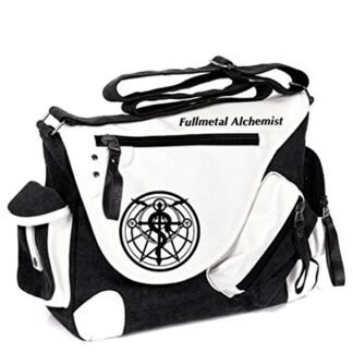 YOYOSHome Fullmetal Alchemist Anime Cosplay Backpack Messenger Bag Shoulder Bag