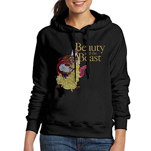 UFBDJF20 Beauty And The Beast Women’s HoodiesBlack M