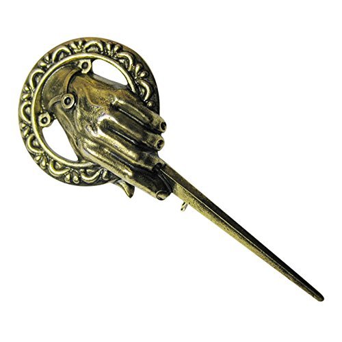 genenic Brooches, Vintage Game of Thrones Hand of the King Lapel Replica Costume Pin Brooch New