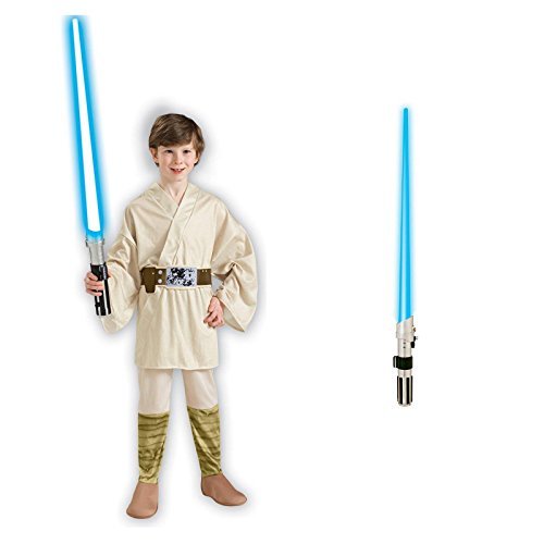 Star Wars Luke Skywalker Child Costume Bundle Set – Small