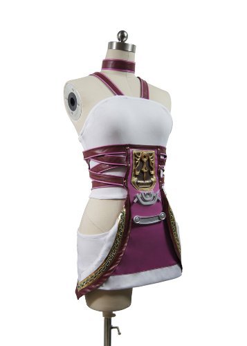 Mtxc Women's Final Fantasy XIII Cosplay Serah Outfit Size XX-Large White - Image 3