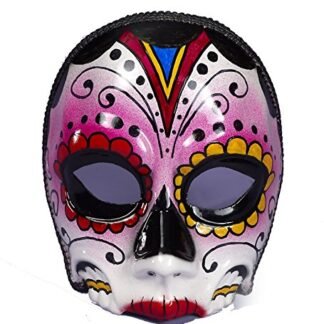 F73641 Day Of Dead Female WEyeglass Frame Attach