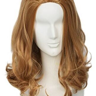 The Beast Cosplay Wig Movie Version Brown Slightly Wavy Wig Coslive