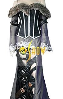 Mtxc Women's Final Fantasy X Cosplay Costume Lulu Full Set Size XX-large Black