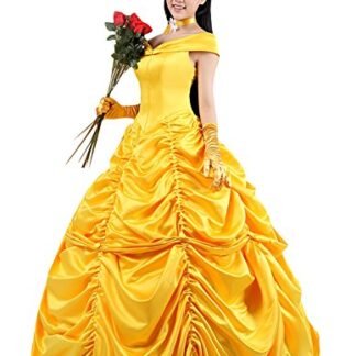 Ace Halloween Adult Women’s Beauty and the Beast Belle Costumes (S)