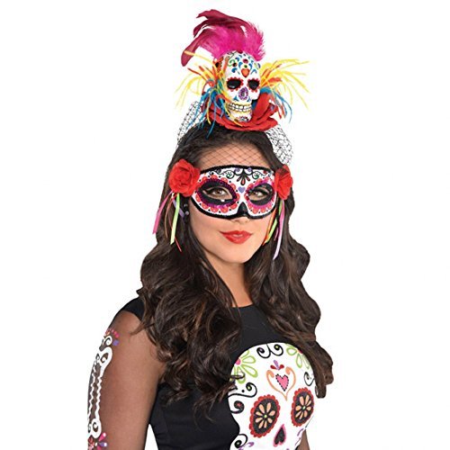 Amscan Day of the Dead Sugar Skull Headband
