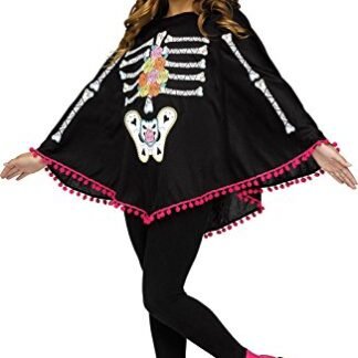 Skeleton Poncho Child Costume