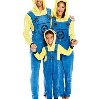 Universal Men's Minion Family Cosplay Union Suit, Yellow, Adult S