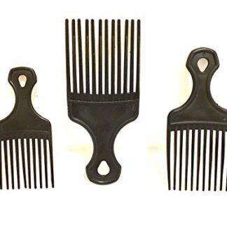 AFRO PICK African American Hair Pick 3pc Hookup set you get a 5in 6in 7in 3pc Black AFRO pick Afro comb