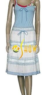 Mtxc Women's Final Fantasy VII Cosplay Costume Alice Dress Size Large Blue